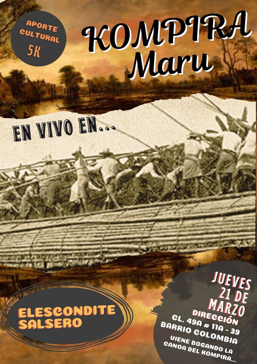 Segundo cartel de El Escondite Salsero